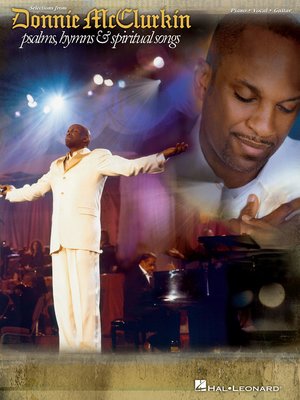 cover image of Donnie McClurkin--Selection from Psalms, Hymns & Spiritual Songs Songbook